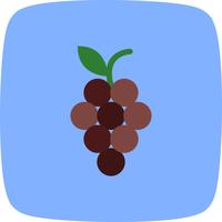 Vector icono de uvas