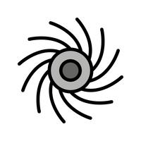 Black Hole Vector Icon