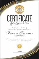 Certificado vector