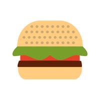 Vector icono de hamburguesa