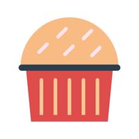 Vector Cupcake Icon