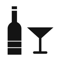 Vector icono de vino