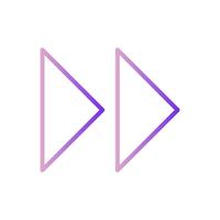 Vector Forward Arrows Icon