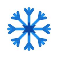 Icono de Vector de escama de nieve