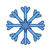 Snow Flake Vector Icon