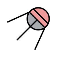 Sputnik Vector Icon