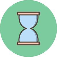 Icono de Vector de reloj de arena