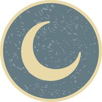 New Moon Vector Icon