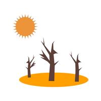 Drought Vector Icon