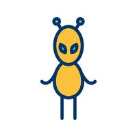 Alien Vector Icon