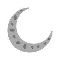 New Moon Vector Icon