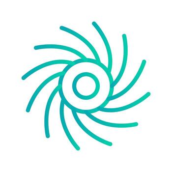 Black Hole Vector Icon