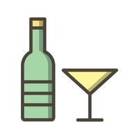 Vector icono de vino