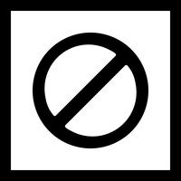 Forbidden Vector Icon