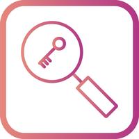 Vector Keyword Search Icon