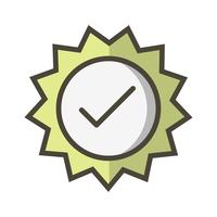 Vector Valid Stamp Icon