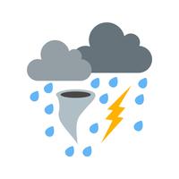 Bad Weather Vector Icon