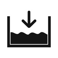  Below sea level Vector Icon