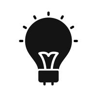 Vector Bulb Icon