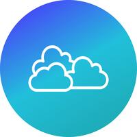  Cloudy Vector Icon