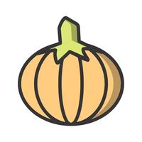 Vector icono de calabaza