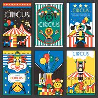 Circus retro posters