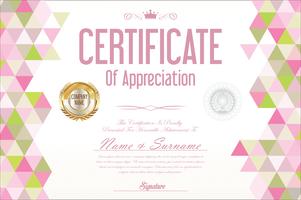 Certificate vector