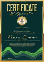 Certificate vector