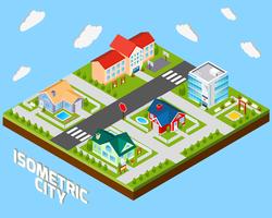 Isometric City Project vector