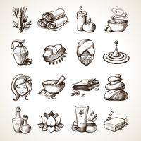 Spa Sketch Icons