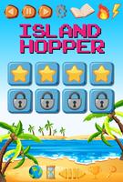 A island game template vector