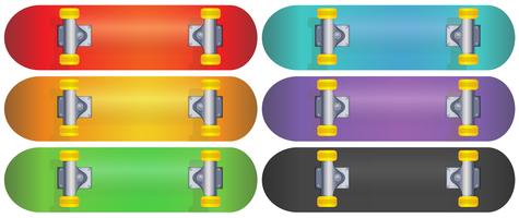 Skateboard vector