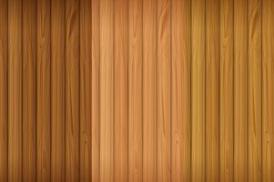 Una tabla de madera vacia vector