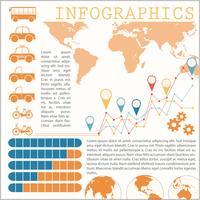 Una representación visual vector