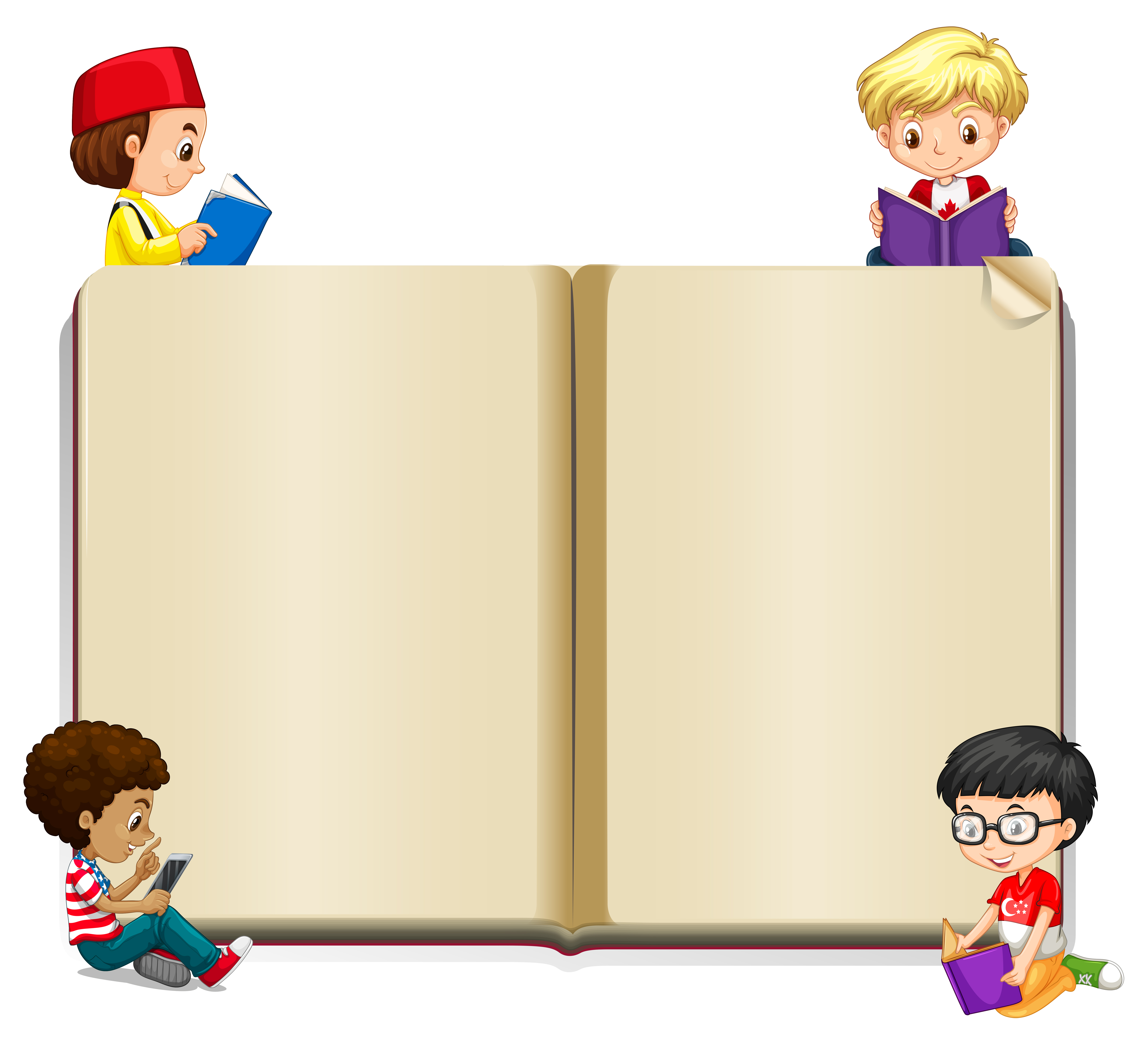 Book Template For Kids from static.vecteezy.com