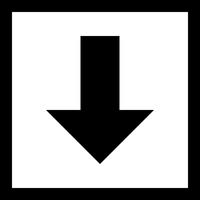 Down Vector Icon