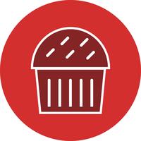 Vector Cupcake Icon