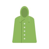  Rain Coat Vector Icon