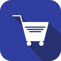 Vector icono de carrito de compras