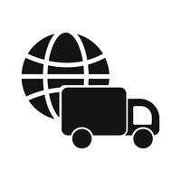 Vector Global Delivery Icon