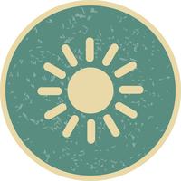 Sun Vector Icon