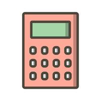 Vector icono de calculadora