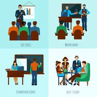 University People Set vector