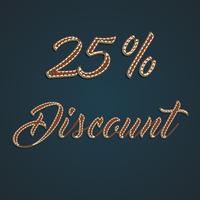 Realistic leather percentage set, vector illustration