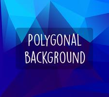 Polygonal background for craft vector