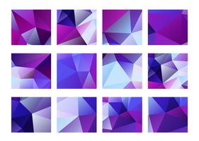 Polygonal background for craft vector