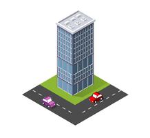 Distrito de la ciudad vector