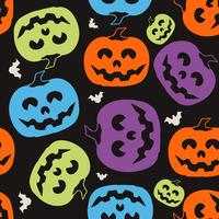 Pumpkin Halloween pattern