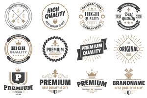 Vintage Retro Vector Logo para banner