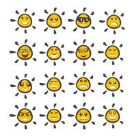 Emoji emoticon expression vector